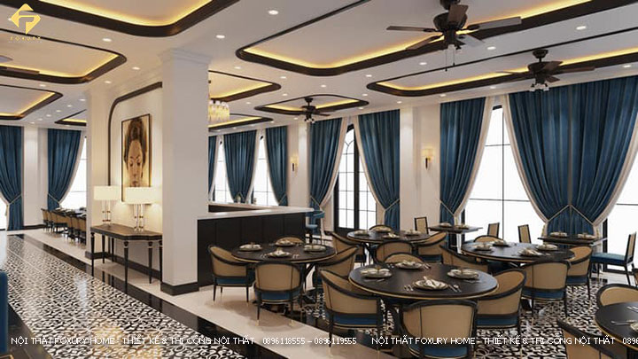 Nhà hàng phong cách Indochi