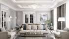 phòng khách theo phong cách cổ điển