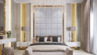 Thiết kế phòng ngủ master nhỏ cho biệt thự