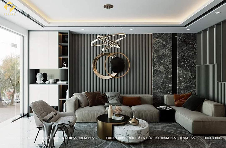 thiết kế nội thất phòng khách đẹp