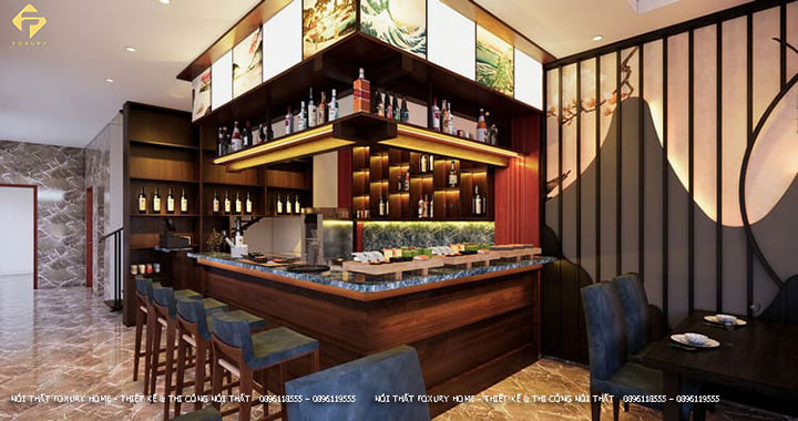 Nhà hàng thiết kế theo phong cách hiện đại