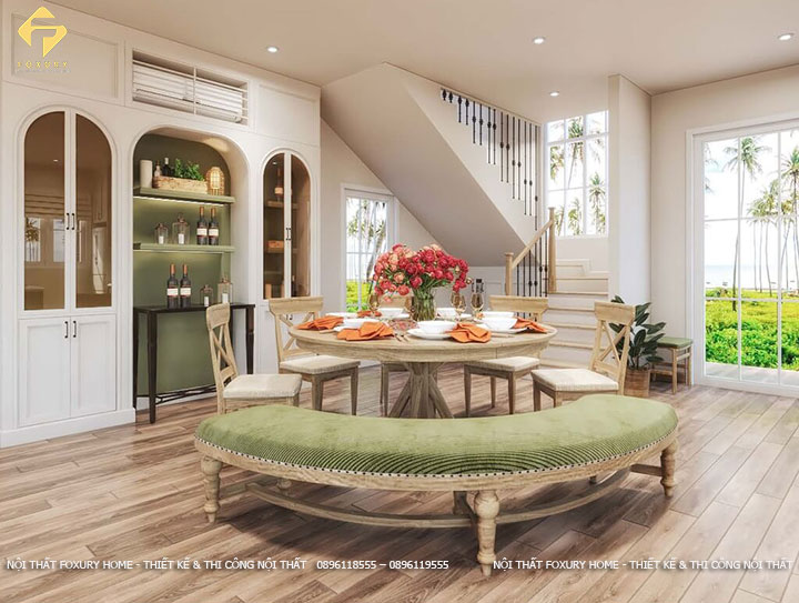 Thiết kế phòng khách phong cách đơn giản