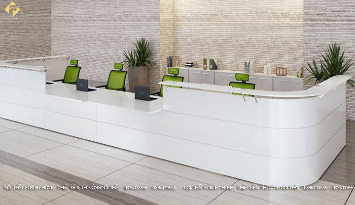 Thiết kế quầy lễ tân