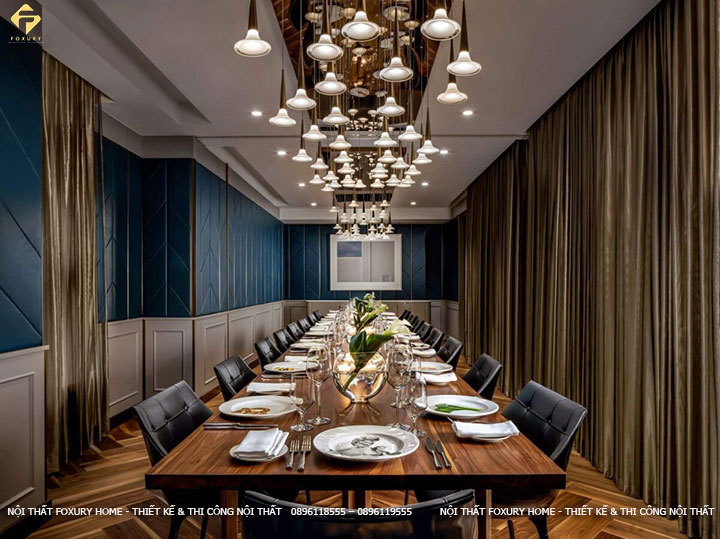 Thiết kế phòng vip nhà hàng