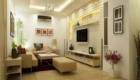 thi công nội thất nhà phố phòng khách