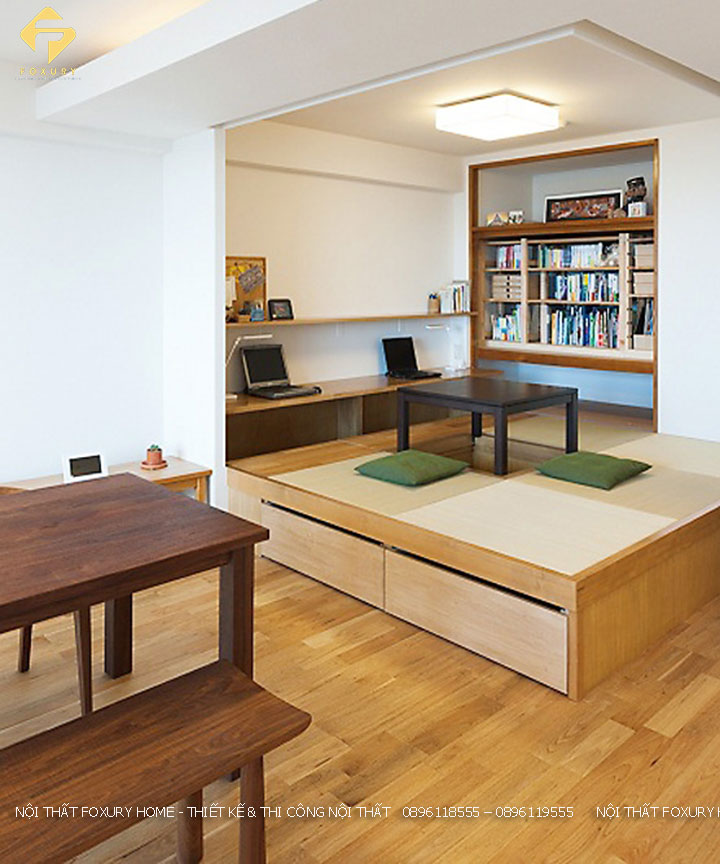 thiết kế văn phòng Phong Cách Châu Á