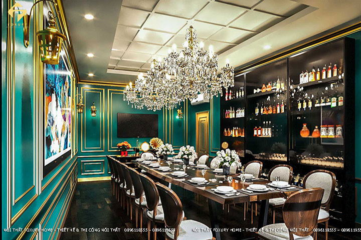 Nhà hàng mang hơi hướng tân cổ điển
