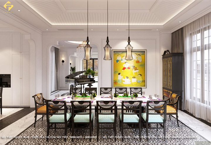 Nhà hàng phong cách Indochi