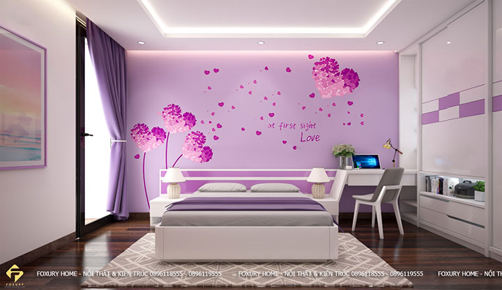 Phòng ngủ theo phong cách hiện đại