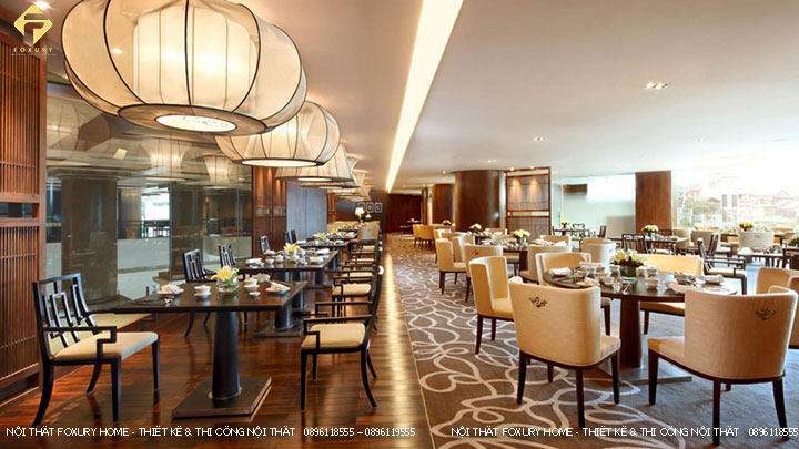 Nhà hàng mang hơi hướng tân cổ điển