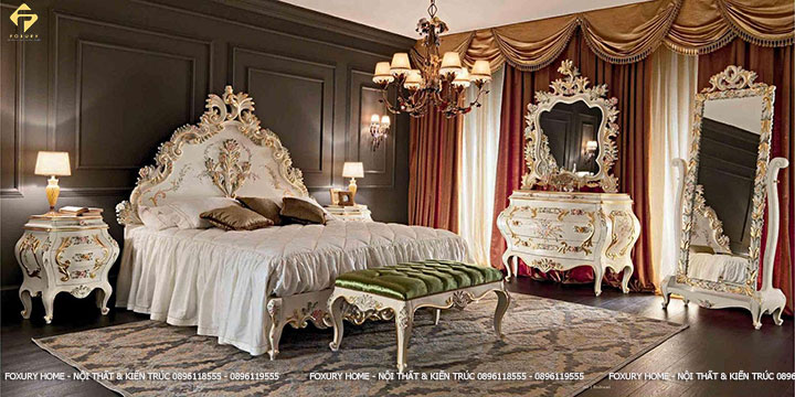 Phòng ngủ theo phong cách tân cổ điển
