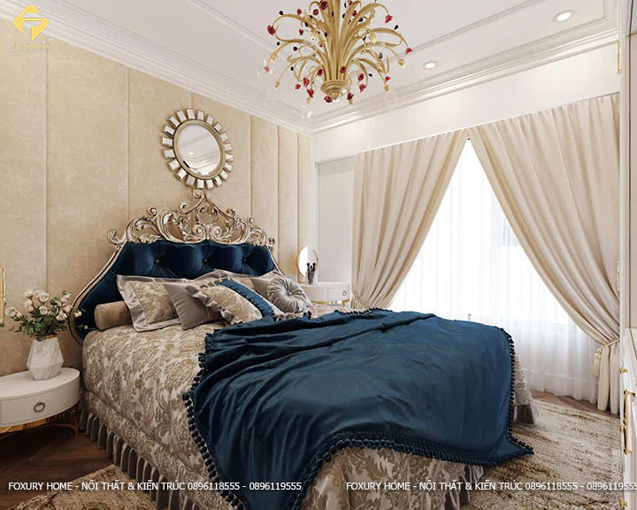 Phòng ngủ theo phong cách tân cổ điển