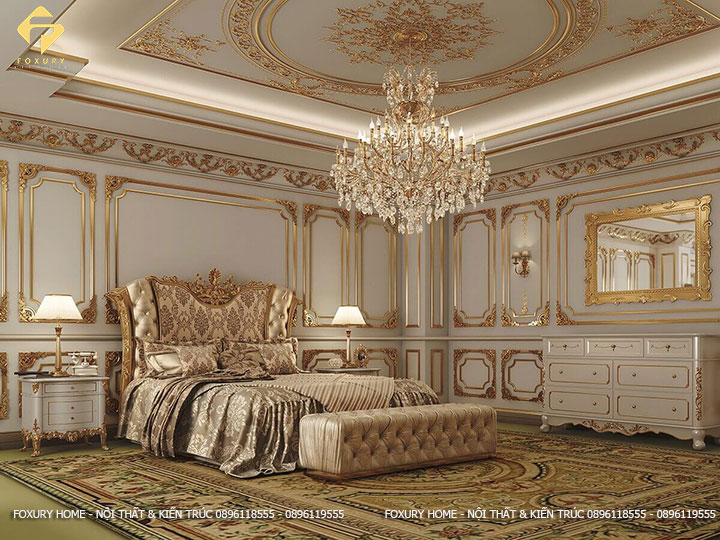 Phòng ngủ theo phong cách tân cổ điển