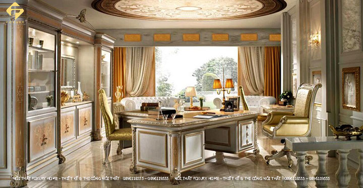 Phong cách thiết kế văn phòng tân cổ điển