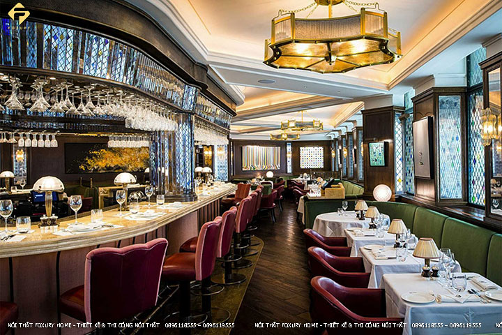 Nhà hàng mang hơi hướng tân cổ điển