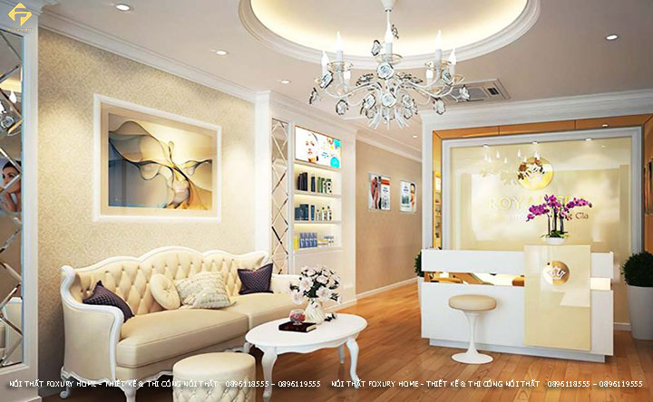thiết kế thi công nội thất Spa