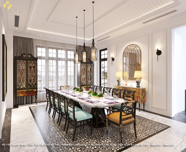 Nhà hàng phong cách Indochi