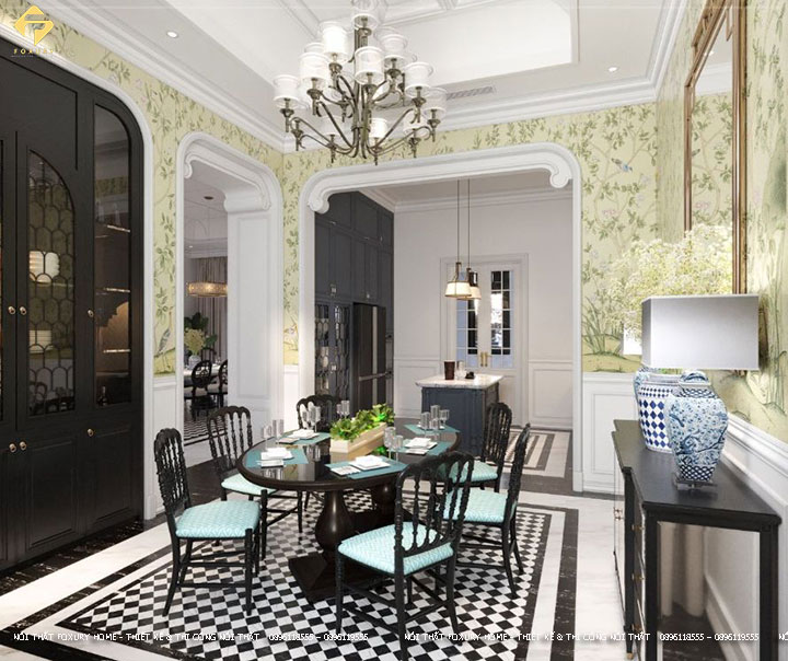 Nhà hàng phong cách Indochi