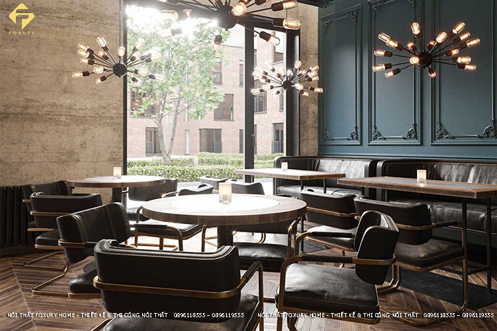 Nhà hàng mang hơi hướng tân cổ điển