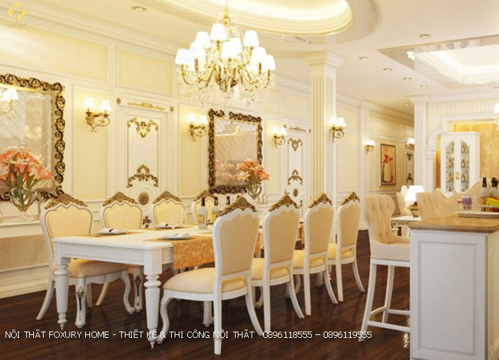 Nhà hàng mang hơi hướng tân cổ điển