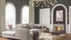 phòng khách theo phong cách cổ điển