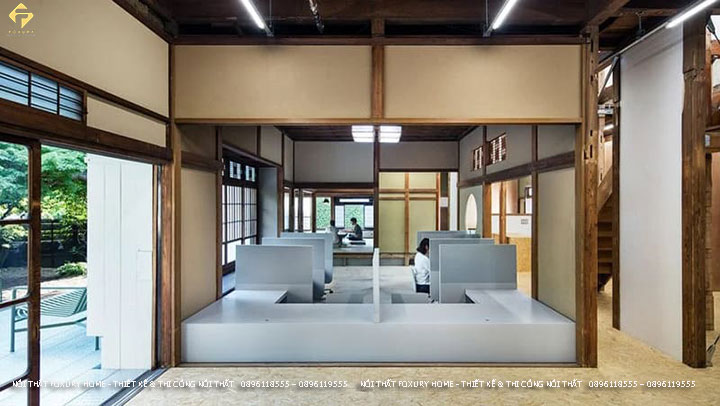 Phong cách thiết kế nội thất văn phòng Japan