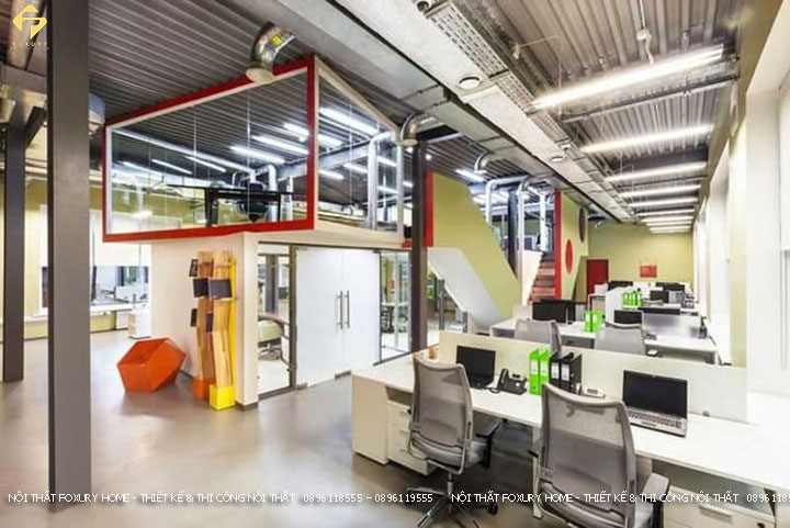 Phong cách thiết kế văn phòng châu Âu