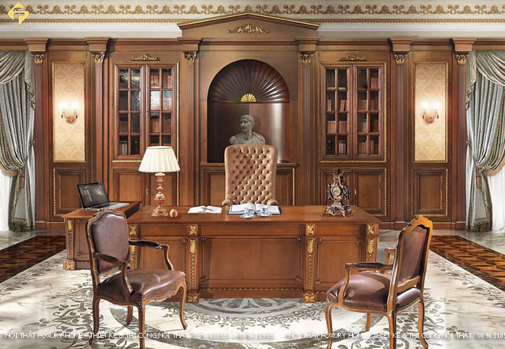 thiết kế văn phòng Phong Cách Cổ Điển