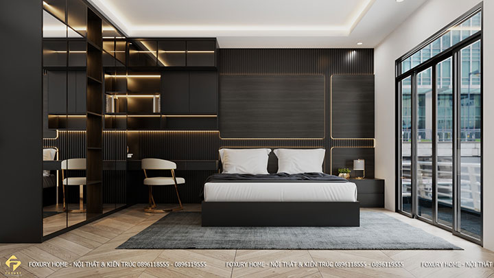 Phòng ngủ theo phong cách hiện đại