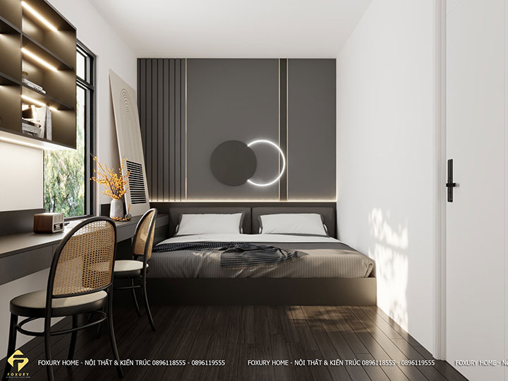 Phòng ngủ theo phong cách hiện đại