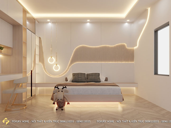 Phòng ngủ theo phong cách hiện đại