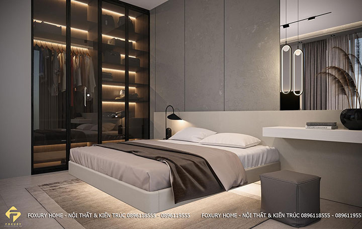 Phòng ngủ theo phong cách hiện đại