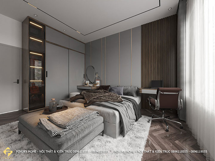 Phòng ngủ theo phong cách hiện đại