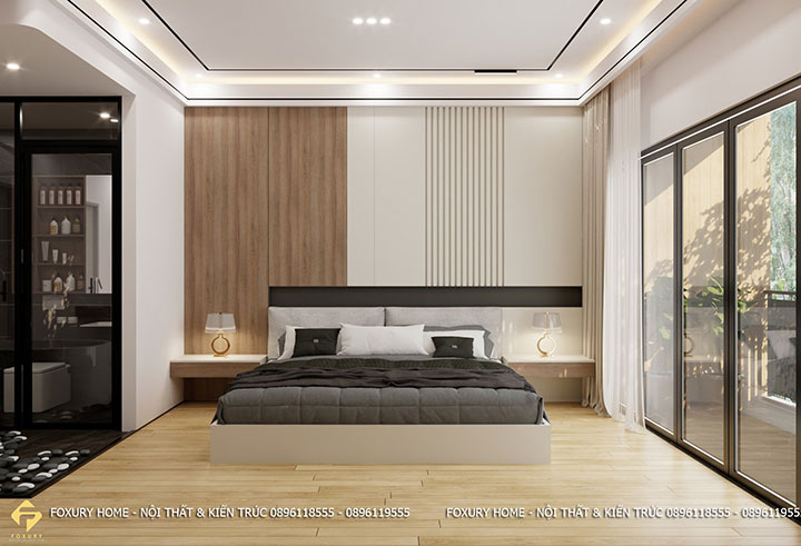 Phòng ngủ theo phong cách hiện đại