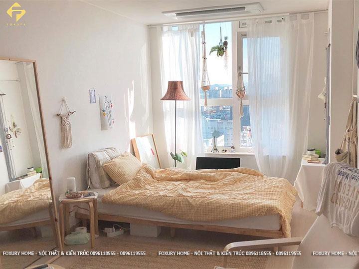 Phòng ngủ theo phong cách Hàn Quốc