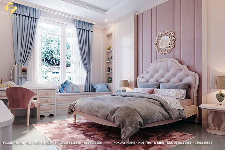 Phòng ngủ theo xu hướng Châu Âu