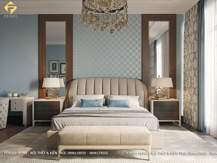 Phòng ngủ theo xu hướng Châu Âu