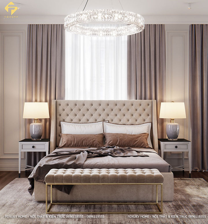 Phòng ngủ theo xu hướng Châu Âu