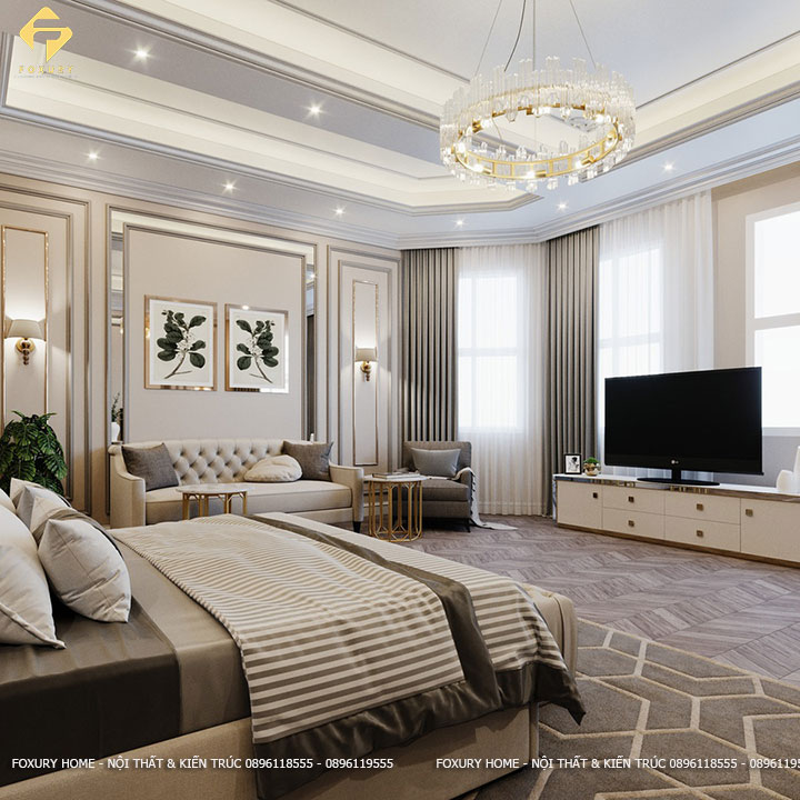 Phòng ngủ theo xu hướng Châu Âu