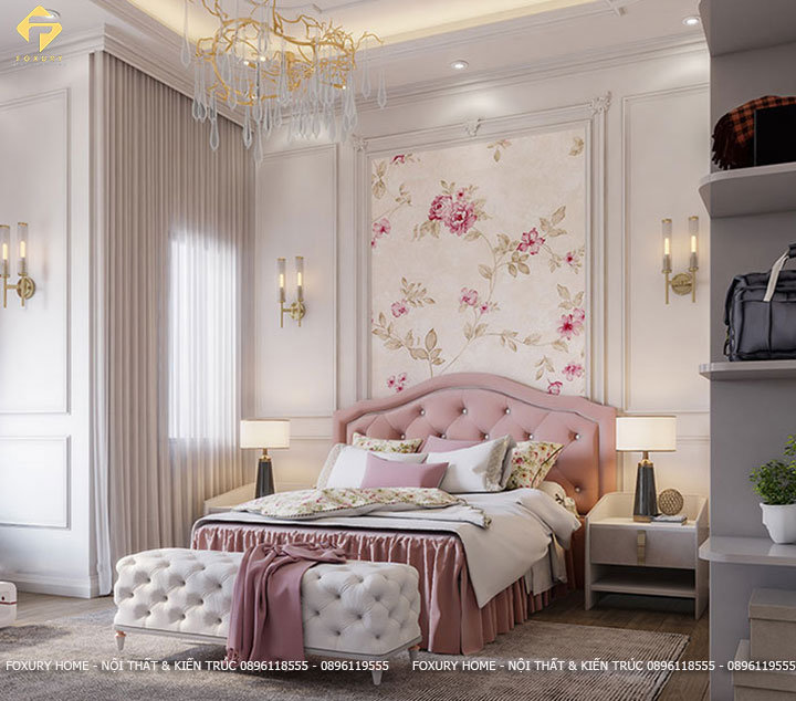 Phòng ngủ theo xu hướng Châu Âu