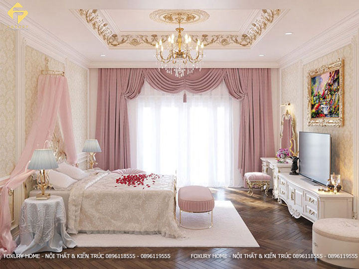 Phòng ngủ theo xu hướng Châu Âu