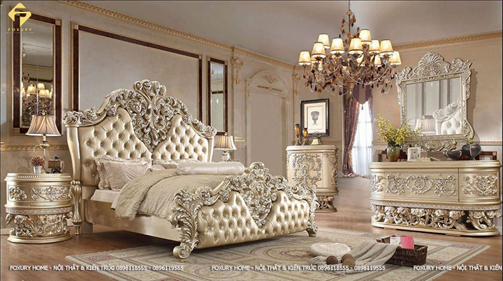 Phòng ngủ theo phong cách tân cổ điển