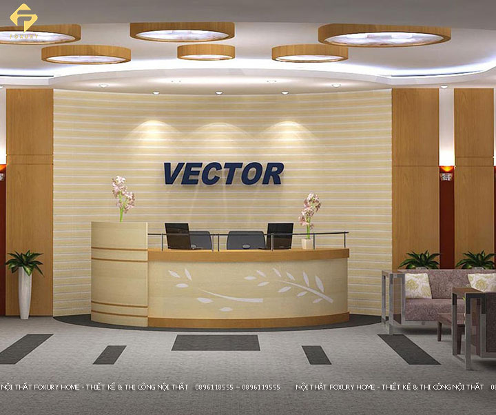 Thiết kế quầy lễ tân