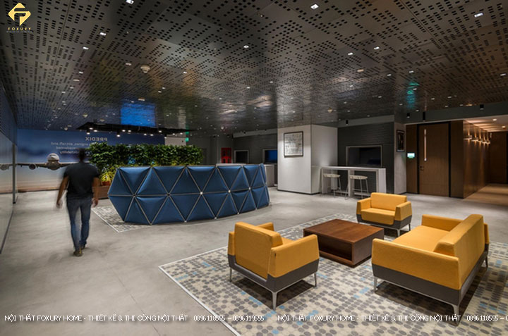 Thiết kế quầy lễ tân