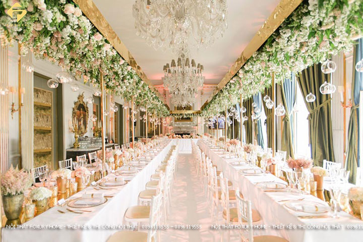 Nhà hàng mang hơi hướng tân cổ điển