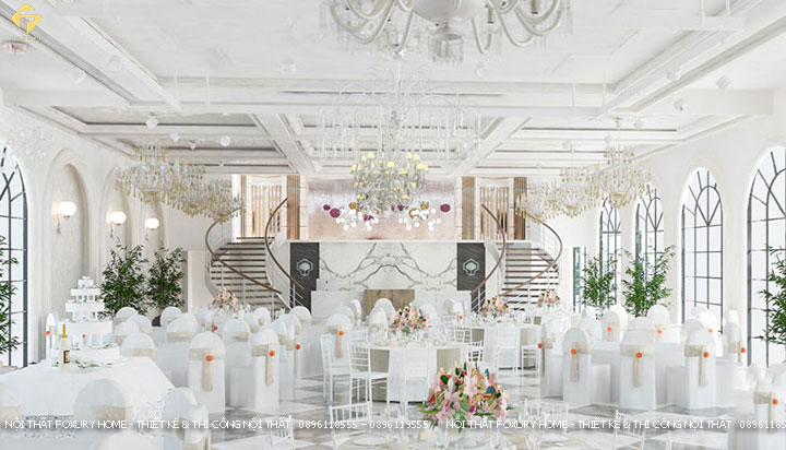 Nhà hàng mang hơi hướng tân cổ điển