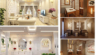 Thiết kế nội thất spa phong cách tân cổ điển
