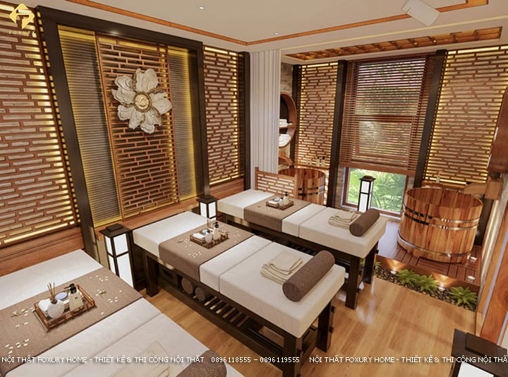 Thiết kế nội thất phòng trị liệu