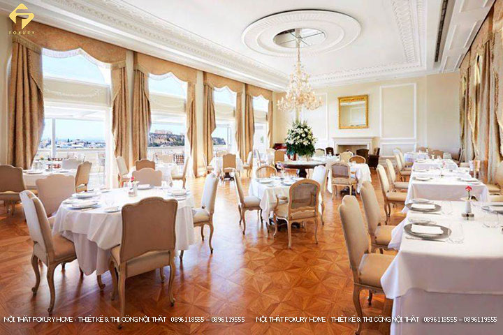 Nhà hàng mang hơi hướng tân cổ điển
