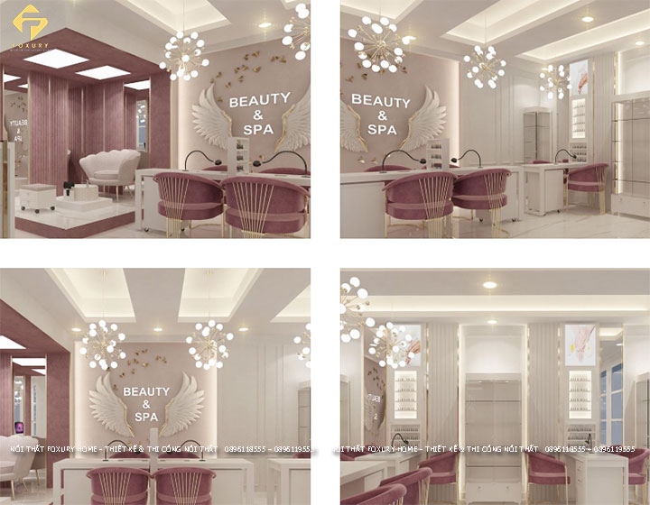 Đơn vị thiết kế thi công nội thất spa uy tín
